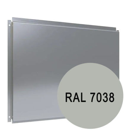 Фасадная кассета RAL 7038