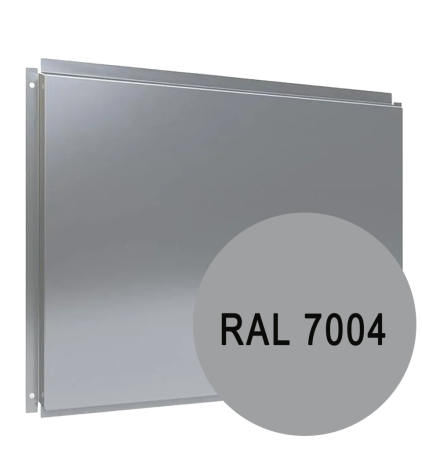 Фасадная кассета RAL 7004