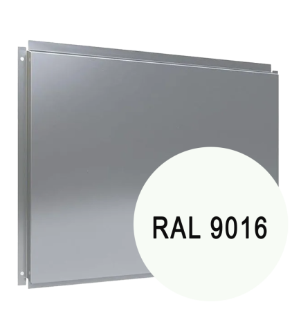 Фасадная кассета RAL 9016