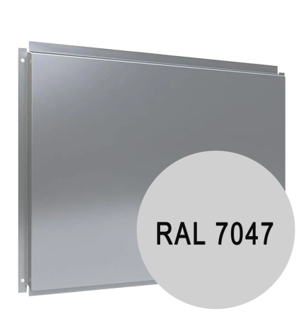 Фасадная кассета RAL 7047