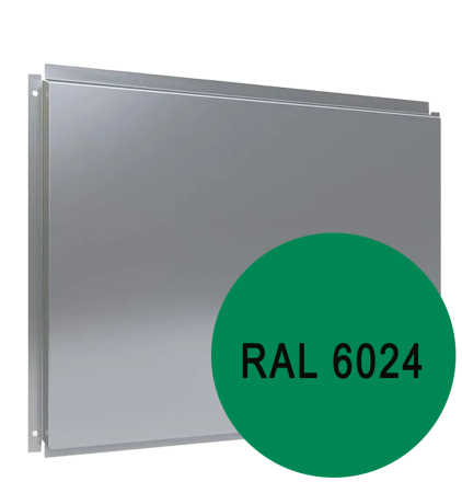 Фасадная кассета RAL 6024