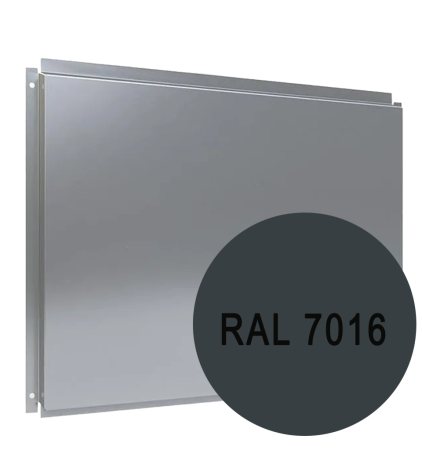 Фасадная кассета RAL 7016