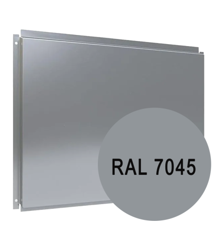 Фасадная кассета RAL 7045