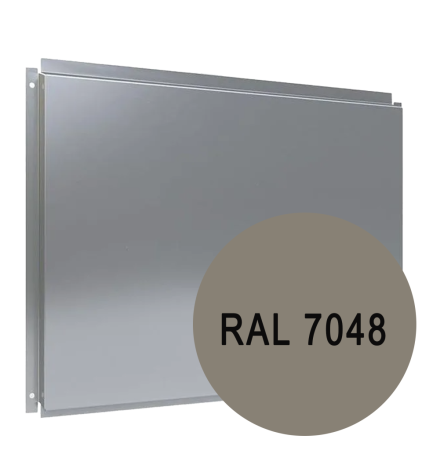 Фасадная кассета RAL 7048
