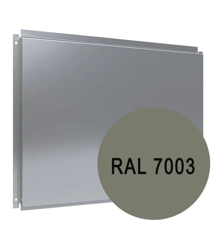 Фасадная кассета RAL 7003