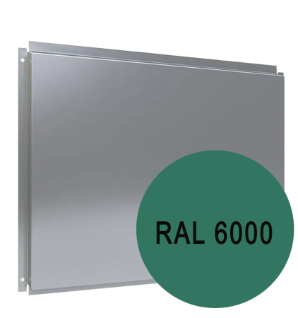 Фасадная кассета RAL 6000