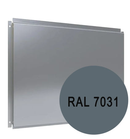 Фасадная кассета RAL 7031