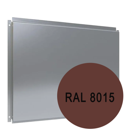 Фасадная кассета RAL 8015