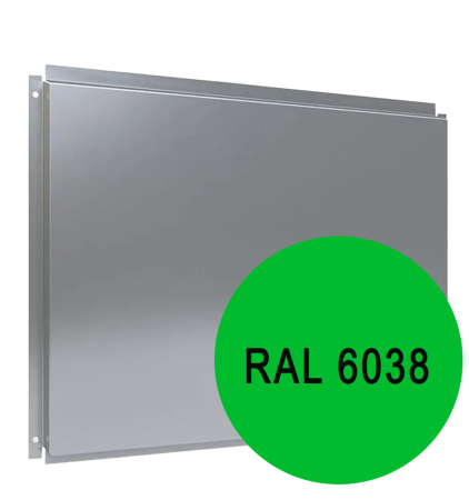 Фасадная кассета RAL 6038