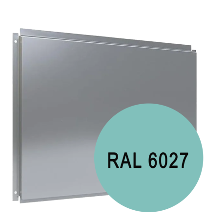 Фасадная кассета RAL 6027