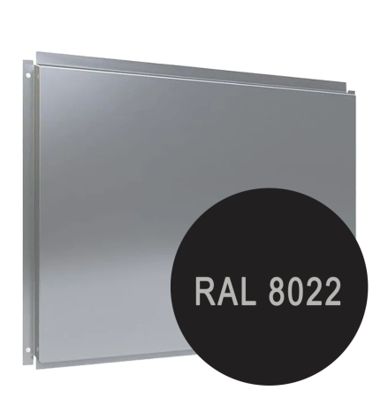 Фасадная кассета RAL 8022