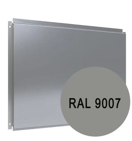 Фасадная кассета RAL 9007